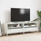 vidaXL - Tv-meubel - 135x39x43,5 - cm - koudgewalst - staal - wit