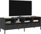 vidaXL - Tv-meubel - 135x39x43,5 - cm - koudgewalst - staal - zwart