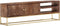 vidaXL - Tv-meubel - 138x30x46 - cm - massief - mangohout