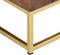 vidaXL - Tv-meubel - 138x30x46 - cm - massief - mangohout