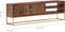 vidaXL - Tv-meubel - 138x30x46 - cm - massief - mangohout