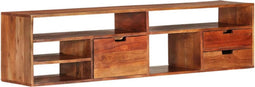 vidaXL - Tv-meubel - 140x30x35 - cm - massief - acaciahout