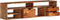 vidaXL - Tv-meubel - 140x30x35 - cm - massief - acaciahout
