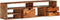 vidaXL - Tv-meubel - 140x30x35 - cm - massief - acaciahout