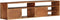 vidaXL - Tv-meubel - 140x30x35 - cm - massief - acaciahout