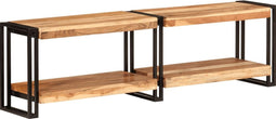 vidaXL - Tv-meubel - 140x30x40 - cm - massief - acaciahout