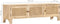 vidaXL - Tv-meubel - 140x30x40 - cm - massief - mangohout - en - natuurlijk - riet