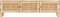vidaXL - Tv-meubel - 140x30x40 - cm - massief - mangohout - en - natuurlijk - riet