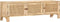 vidaXL - Tv-meubel - 140x30x40 - cm - massief - mangohout - en - natuurlijk - riet