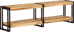 vidaXL - Tv-meubel - 140x30x40 - cm - massief - mangohout