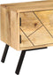 vidaXL - Tv-meubel - 140x30x40 - cm - massief - mangohout