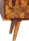 vidaXL - Tv-meubel - 140x30x40 - cm - massief - sheeshamhout
