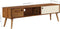vidaXL - Tv-meubel - 140x30x40 - cm - massief - sheeshamhout
