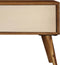 vidaXL - Tv-meubel - 140x30x40 - cm - massief - sheeshamhout