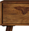 vidaXL - Tv-meubel - 140x30x40 - cm - massief - sheeshamhout