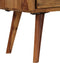 vidaXL - Tv-meubel - 140x30x40 - cm - massief - sheeshamhout