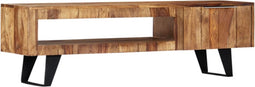 vidaXL - Tv - meubel - 140x30x40 - massief - sheeshamhout