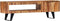 vidaXL - Tv - meubel - 140x30x40 - massief - sheeshamhout