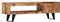 vidaXL - Tv - meubel - 140x30x40 - massief - sheeshamhout