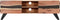 vidaXL - Tv-meubel - 140x30x45 - cm - massief - acaciahout