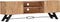 vidaXL - Tv-meubel - 140x30x45 - cm - massief - acaciahout