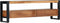 vidaXL - Tv-meubel - 140x30x45 - cm - massief - acaciahout