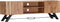 vidaXL - Tv-meubel - 140x30x45 - cm - massief - acaciahout