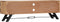 vidaXL - Tv-meubel - 140x30x45 - cm - massief - acaciahout