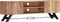 vidaXL - Tv-meubel - 140x30x45 - cm - massief - acaciahout