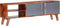 vidaXL - Tv-meubel - 140x30x45 - cm - massief - hout - grijs
