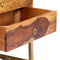 vidaXL - Tv-meubel - 140x30x45 - cm - massief - sheeshamhout