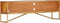 vidaXL - Tv-meubel - 140x30x45 - cm - massief - sheeshamhout