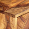 vidaXL - Tv-meubel - 140x30x45 - cm - massief - sheeshamhout