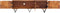 vidaXL - Tv-meubel - 140x30x46 - cm - massief - mangohout