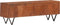 vidaXL - Tv-meubel - 140x30x46 - cm - massief - mangohout