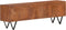 vidaXL - Tv-meubel - 140x30x46 - cm - massief - mangohout