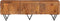 vidaXL - Tv-meubel - 140x30x46 - cm - massief - mangohout