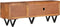 vidaXL - Tv-meubel - 140x30x46 - cm - massief - mangohout