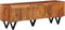 vidaXL - Tv-meubel - 140x30x46 - cm - massief - mangohout