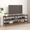 vidaXL - Tv-meubel - 140x30x50 - cm - bewerkt - hout - bruin - eikenkleur