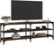 vidaXL - Tv-meubel - 140x30x50 - cm - bewerkt - hout - bruin - eikenkleur