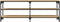 vidaXL - Tv-meubel - 140x30x50 - cm - bewerkt - hout - sonoma - eikenkleurig