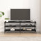 vidaXL - Tv-meubel - 140x30x50 - cm - bewerkt - hout - zwart