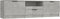 vidaXL - Tv-meubel - 140x35x40 - cm - bewerkt - hout - betongrijs