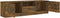 vidaXL - Tv-meubel - 140x35x40 - cm - bewerkt - hout - gerookt - eikenkleurig