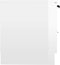vidaXL - Tv-meubel - 140x35x40 - cm - bewerkt - hout - hoogglans - wit
