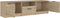 vidaXL - Tv-meubel - 140x35x40 - cm - bewerkt - hout - sonoma - eikenkleurig