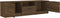 vidaXL - Tv-meubel - 140x35x40 - cm - bewerkt - hout - bruineikenkleurig