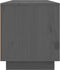 vidaXL - Tv-meubel - 140x35x40 - cm - massief - grenenhout - grijs