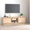 vidaXL - Tv-meubel - 140x35x40 - cm - massief - grenenhout